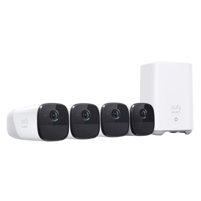 eufy eufyCam S221 eufyCam 2 Pro 4 Cam Kit Military First