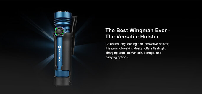 Olight - Seeker 4 Pro CW 4600 Lumen Rechargeable Flashlight