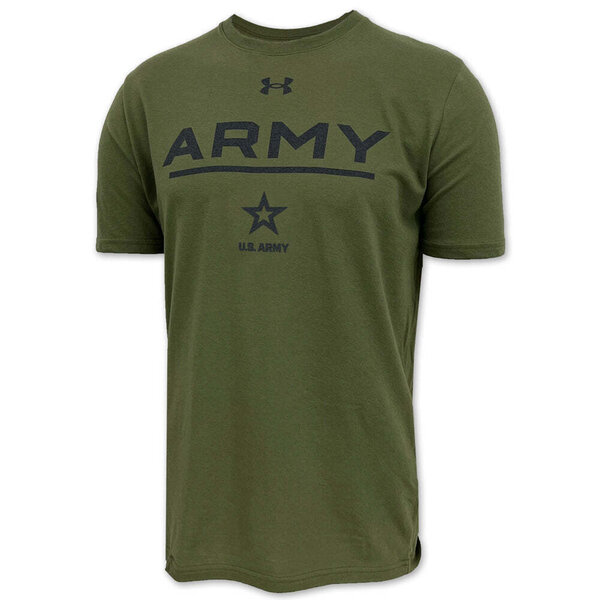 Army Gear U.S. Army Star Under Armour Performance Cotton TShirt (OD