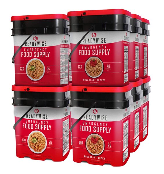 Readywise Long Term Emergency Food Supply 1440 Servings Military