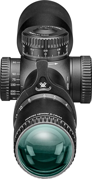 Vortex Optics - Venom ® 3-15x44 FFP EBR-7C Riflescope - Military