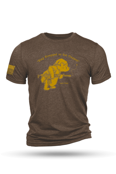 Nine Line Apparel - Men's Pooh Bear Tri-Blend T-Shirt - Military & Gov ...