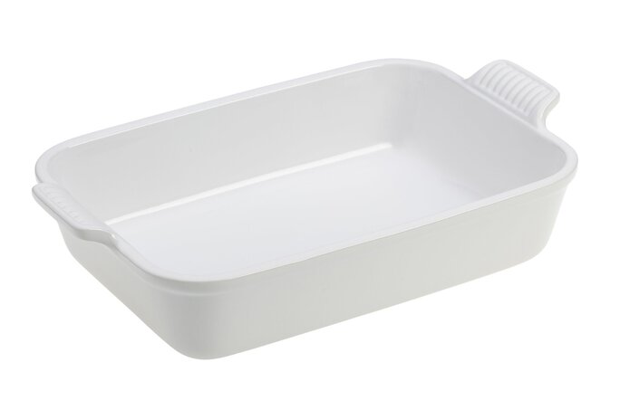 Le Creuset Stoneware 2.75 Qt Rectangular Dish with Platter Lid