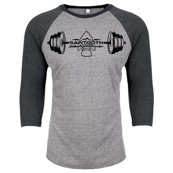 Sawtooth Apparel Barbell 3/4 Sleeve Military & First Responder