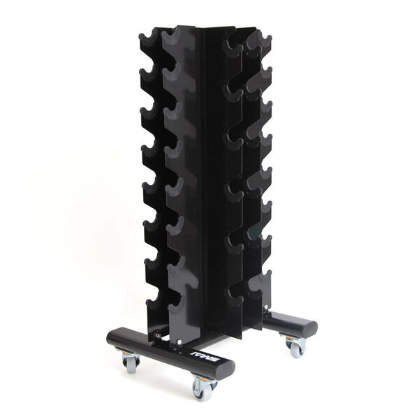 SMAI - Dumbbell Vertical Rack with Wheels - Military & First Responder ...