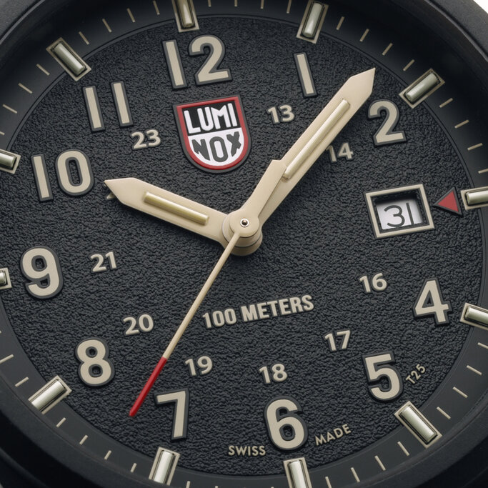 Luminox - Men's 43mm Atacama Field Watch - Black/Sand - Military Luminox - Men's 43mm Atacama Field Watch - Black/Sand - Military