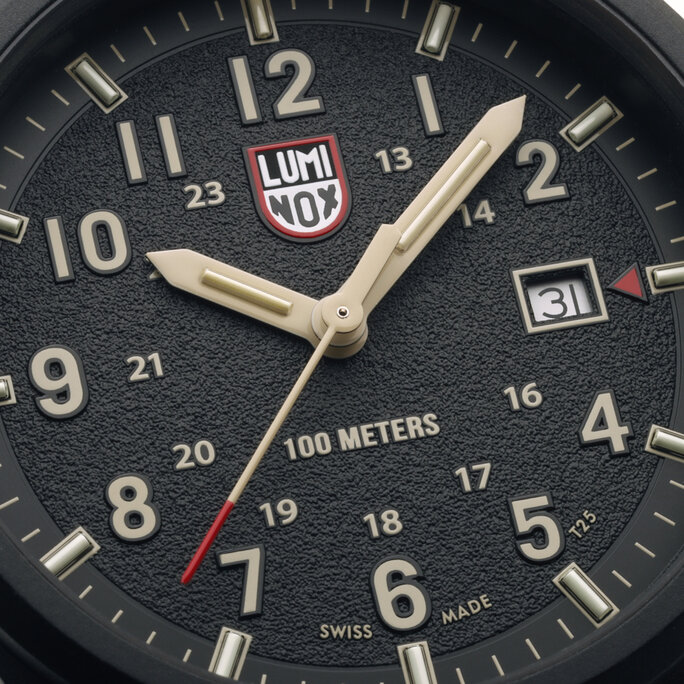 Luminox - Men's 43mm Atacama Field Watch - Black/Sand - Military