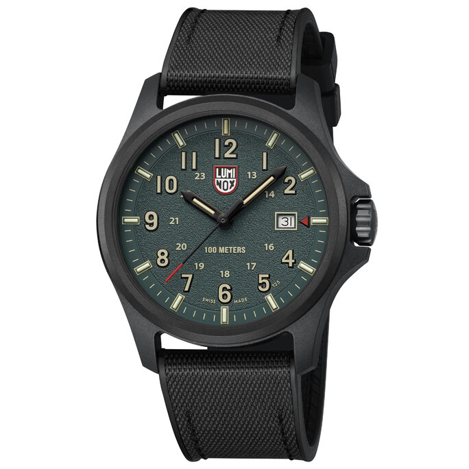 Luminox - Men's 43mm Atacama Field Watch - Green/Sand - Military