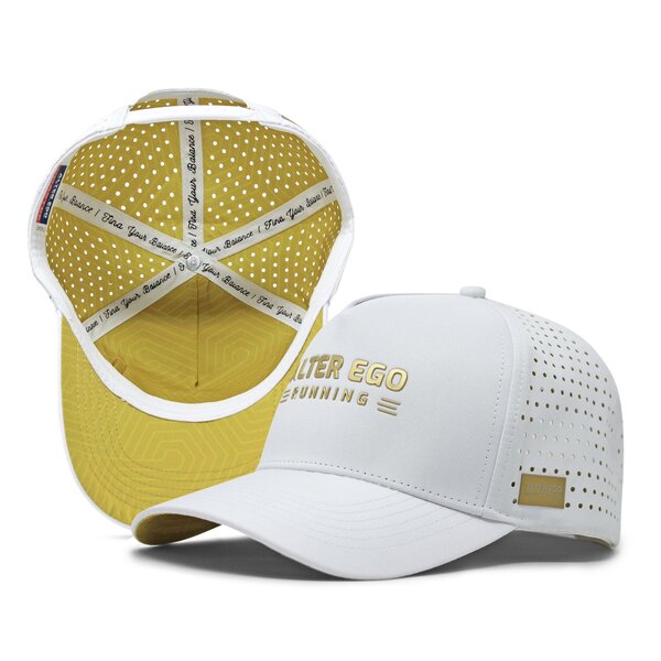 Alter Ego Running COASTER SPLASH ROYAL LOGO WHITE Military & First Responder Discounts GOVX