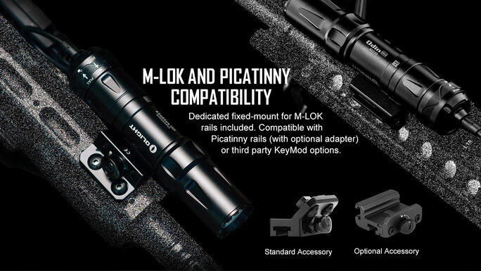 Olight - Odin Mini 1250 Lumen Rechargeable Rail Mount Flashlight - Military & Gov't Discounts | GOVX Olight - Odin Mini 1250 Lumen Rechargeable Rail Mount Flashlight - Military & Gov't Discounts | GOVX