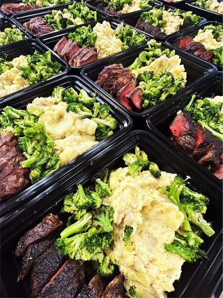 Fit Foodie Meals - Sirloin w/Yukon Mash & Broccoli - Military & First ...