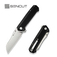 SENCUT - SENCUT Skarnax Flipper & Thumb Stud Knife G10 Handle