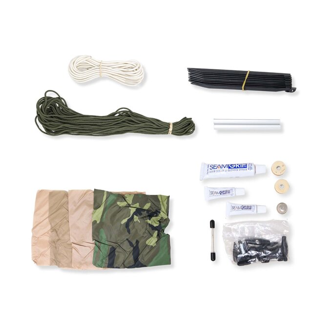 McGuire Army Navy - Tent Components for Two Person Combat Diamond