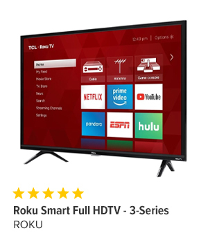 Roku Smart Full HDTV - 3-Series