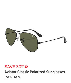 Ray-Ban RB3025 Aviator Classic Polarized Sunglasses