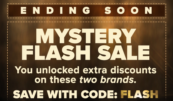 MYSTERY FLASH SALE ENDING SOON