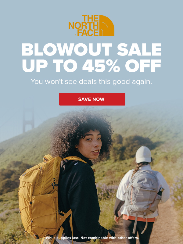 Online Only: North Face Blowout Sale