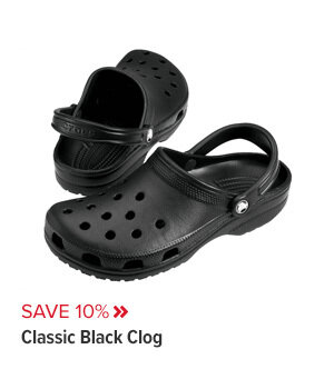 Classic Black Clog