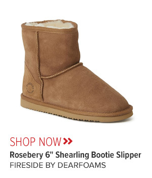 Rosebery 6in Genuine Shearling Bootie Slipper