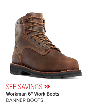 Danner Boots Workman 6 inch Work Boots